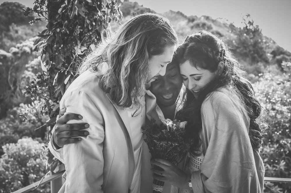 intimate beach wedding ceremony moments