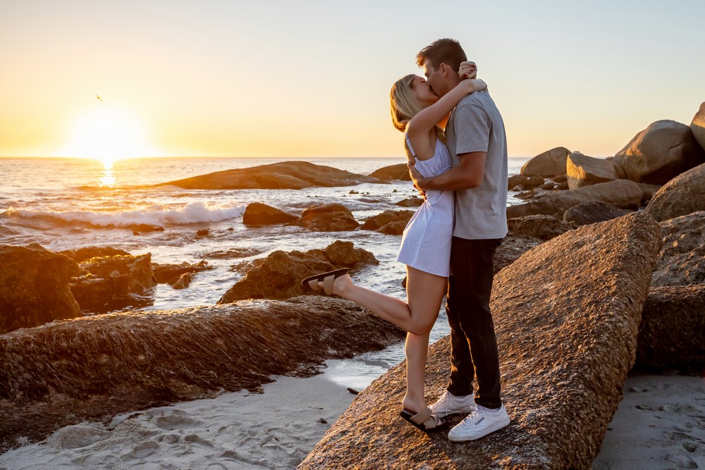 Cape Town Proposal photography romantic sunset