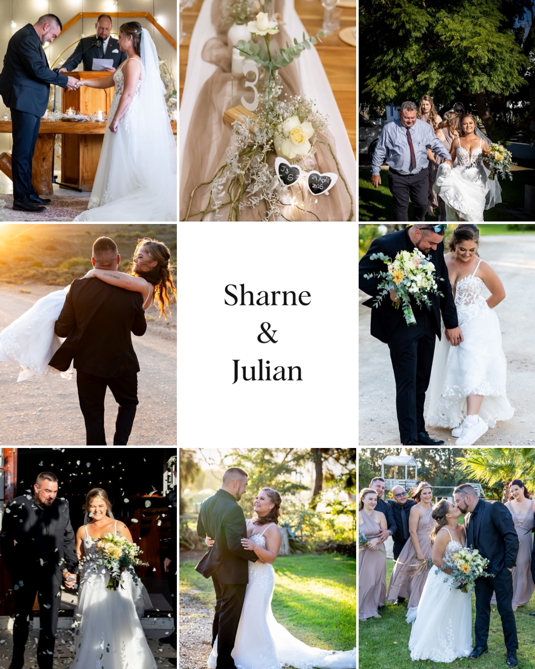 Farm wedding